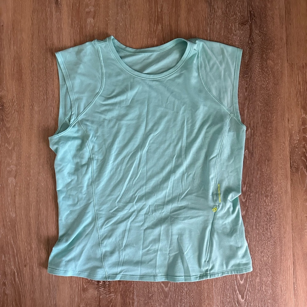 Lululemon Detours Welcome Cap Sleeve Hiking Tank Top